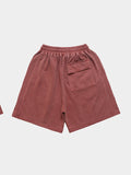 Men'S Washed Distressed Simple Loose Shorts