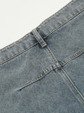 Men'S Washed Denim Loose Casual Shorts