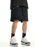 Men'S Zipper Pocket Cargo Shorts