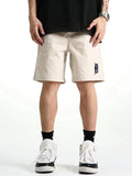 Men'S Sports Embroidered Loose Casual Shorts