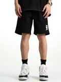 Men'S Sports Embroidered Loose Casual Shorts