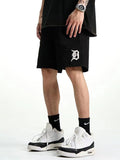 Men'S Sports Embroidered Loose Casual Shorts