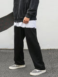 Men'S Retro Distressed Sports and Casual Jogger Pants