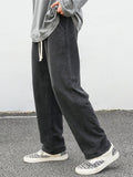 Men'S Retro Distressed Sports and Casual Jogger Pants