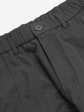 Pantalon cargo décontracté droit ample pour hommes