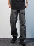 Men'S Loose Straight Casual Cargo Pants