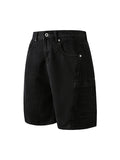 Men'S Plain Loose Denim Shorts