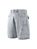 Men'S Plain Loose Denim Shorts