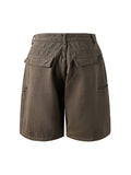 Men'S Plain Loose Denim Shorts