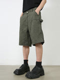 Men'S Straight Loose Denim Cargo Shorts