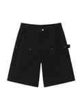 Men'S Straight Loose Denim Cargo Shorts