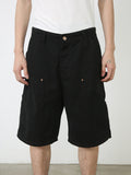 Men'S Straight Loose Denim Cargo Shorts