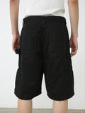 Men'S Straight Loose Denim Cargo Shorts