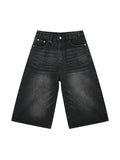 Men'S Loose Wide Leg Flared Cropped Pants Shorts