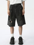 Men'S Ripped Distressed Loose Shorts