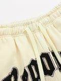 Men'S Letter Print Loose Casual Sports Shorts