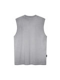 Men'S Solid Retro Distressed Casual Loose Vest