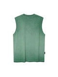 Men'S Solid Retro Distressed Casual Loose Vest