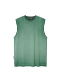 Men'S Solid Retro Distressed Casual Loose Vest