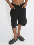 Men'S Casual Loose Wide Leg Denim Shorts