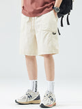 Men'S Plain Sports Cargo Shorts