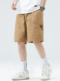 Men'S Plain Sports Cargo Shorts