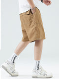 Men'S Plain Sports Cargo Shorts