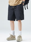 Men'S Plain Sports Cargo Shorts