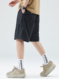 Men'S Plain Sports Cargo Shorts