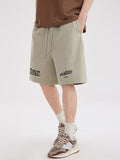 Men'S Sports Casual Lettering Print Shorts