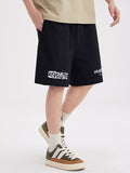 Men'S Sports Casual Lettering Print Shorts