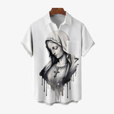 Our Lady Personalized Printed Shirt For Men